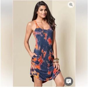 VENUS Multicolor Tie-Dye Tank Dress - XS - Used